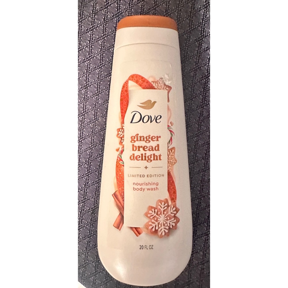 Dove Gingerbread Delight Limited Edition‎ Nourishing Body Wash 20 fl oz Holiday